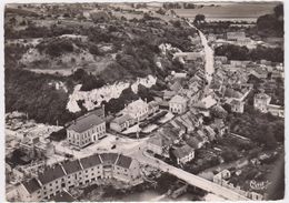 Chateau-Porcien. La Place Et Route De Rethel. Vue Aérienne - Chateau Porcien