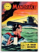 Mandrake Mondes Mystérieux N°39 La Base Secrète De 1964 - Mandrake