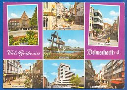 Deutschland; Delmenhorst; Multibildkarte Mit Lange Strasse - Delmenhorst
