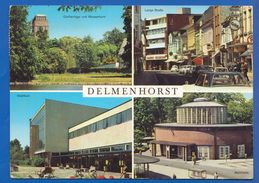 Deutschland; Delmenhorst; Multibildkarte Mit Lange Strasse Und Markthalle - Delmenhorst