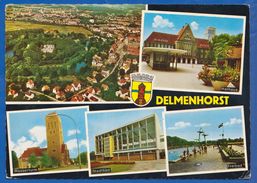 Deutschland; Delmenhorst; Multibildkarte Mit Stadtbad Und Freibad - Delmenhorst