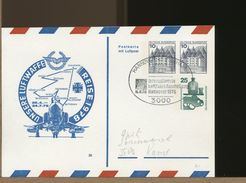 Ganzsachen - Umschläge - Ungebraucht- BPK - HANNOVER - LUFTWAFFE REISE 1978 - Postales Privados - Nuevos