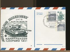 Ganzsachen - Umschläge - Ungebraucht- BPK - MEMMINGEN - PANZER LEOPARD - Postales Privados - Nuevos