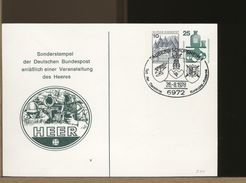 Ganzsachen - Umschläge - Ungebraucht- TAUBERBISCHOFSHEIM - HEER - Garnison Kurmainz Kaserne - Cartes Postales Privées - Neuves