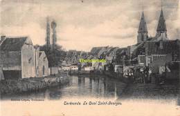 CPA DENDERMONDE TERMONDE  LE QUAI SAINT GEORGES - Dendermonde