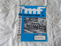 RMF Rail Miniature Flash 1972 Avril N° 114 Nuremberg Paris - Modellbau