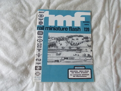 RMF Rail Miniature Flash 1972 Novembre N° 120 Marklin Congrès Morop - Modelbouw