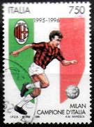 ITALIE    N°  2189  Oblitere   Milan Football Soccer Fussball - Usati