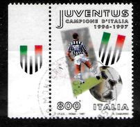 ITALIE    N°  2243  Oblitere   Juventus Football Soccer Fussball - Oblitérés