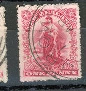 NOUVELLE ZELANDE - VICTORIA - N° Yvert 113 Obli. - Used Stamps