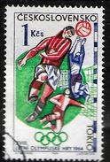 TCHECOSLOVAQUIE    N°  1356 Oblitere    Jo 1964  Football Soccer Fussball - Used Stamps