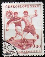 TCHECOSLOVAQUIE    N°  586 Oblitere     Football Soccer Fussball - Used Stamps