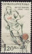 TCHECOSLOVAQUIE    N° 1130  Oblitere Football Soccer Fussball - Used Stamps