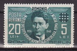 Romania 1940 Mi 681 ,MLH, Airmail - Neufs