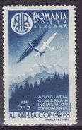Romania 1947 Mi 1082 ,MLH, Airmail - Unused Stamps