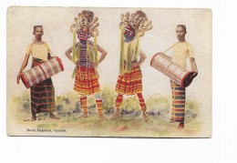 CEYLON DEVIL DANCERS 1937 VIAGGIATA FP - Sri Lanka (Ceylon)
