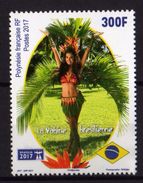 Polynésie Française 2017 - Vahiné Brésilienne, Brasilia 2017 - 1 Val Neufs // Mnh - Nuevos