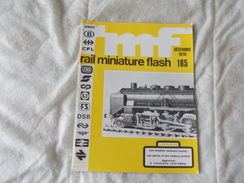 RMF Rail Miniature Flash 1976 Décembre N° 165 - Model Making