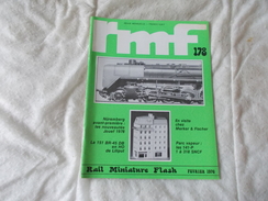 RMF Rail Miniature Flash 1978 Février N° 178 Jouef Merker & Fischer Liliput - Model Making