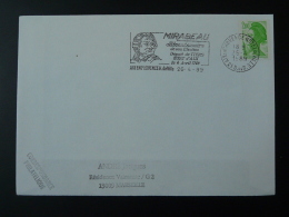 13 Bouches Du Rhone AIx En Provence Mirabeau 1989 - Flamme Sur Lettre Postmark On Cover - Revolución Francesa