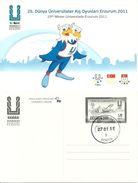 Turkey; Postal Stationery 2011 "25th Universiade Winter Games, Erzurum" - Ganzsachen