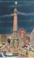 Indiana Indianapolis Soldiers And Sailors Monument At Night - Indianapolis