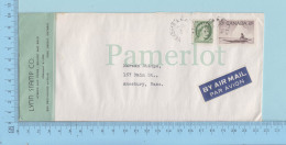 Canada - 1960,  Air Mail, #328, #231, Eskimo Hunter, Cover Toronto A.M.F., Stamp - Storia Postale