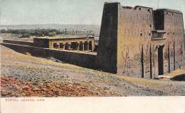 EGYPTE     EDFOU  GENERAL VIEW - Idfu