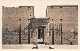 EGYPTE     EDFU   TEMPLE OF HORUS - Edfou