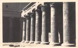 EGYPTE     EDFU   SIDE COLONNADE - Idfu