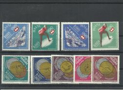 PANAMA YVERT 389/92, 402/06  MNH  ** - Winter 1964: Innsbruck