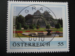 Österreich- Pers.BM Gestempelt Graz, Wien Schlosspark Schönbrunn - Personalisierte Briefmarken