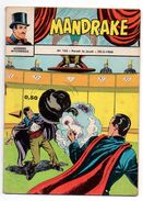 Mandrake Mondes Mystérieux N°153 Le Dernier Avertissement De 1968 - Mandrake