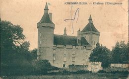 23 CHENERAILLES. Château   D'Etangsanne ,  ( état ) - Chenerailles