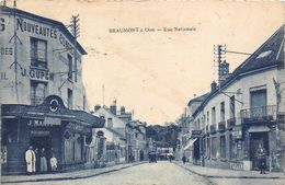 95-BEAUMONT-SUR-OISE- RUE NATIONALE - Beaumont Sur Oise