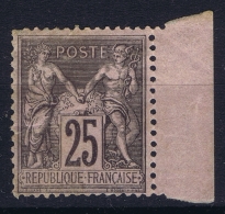 France: Yv Nr 97 Type II MH/* Falz/ Charniere Borde De Feuille  1886 - 1876-1898 Sage (Tipo II)