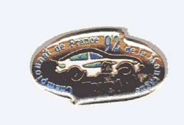 Pin's  Sport  Automobile  Voiture  N°  92  TRYBA  Championnat  De  France  De  La  Montagne 1992 - Rallye