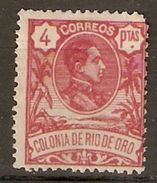 RIO DE ORO 1909 EDIFIL 52* MLH - Rio De Oro