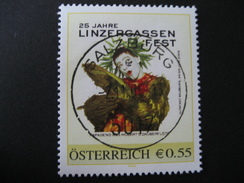 Österreich- Pers.BM 8005776- Salzburg 25 Jahre Linzergassenfest Mit Vollstempel Salzburg - Personalisierte Briefmarken