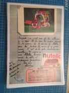 NUTELLA JEU CONCOURS VILLA   -  Pour  Collectionneurs ... PUBLICITE  Page De Revue Des Années 70 Plastifiée Par Mes Soin - Nutella