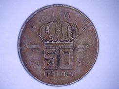 BELGIË - 50 CENTIMES 1952 - 50 Centimes