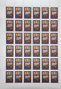 USSR Russia 1985 Sheet Happy New Year 1986 Seasonal Celebrations Holiday Architecture Places Stamps MNH Sc 5409 Mi 5558 - Full Sheets