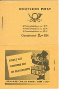 DDR, 1961, Booklet MH3b1,  Fünfjahresplan - Blocchi