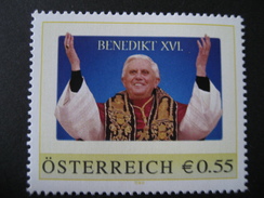 Österreich- Pers.BM 8005953** Papst Benedikt Der XVI - Personalisierte Briefmarken