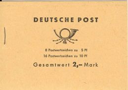 DDR, 1968, Booklet MH4c3c Ulbricht - Booklets