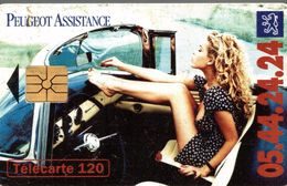 PEUGEOT ASSISTANCE - Phonecards: Private Use