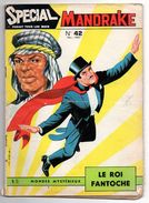 Spécial Mandrake Mondes Mystérieux N°42 Le Roi Fantoche De 1967 - Mandrake