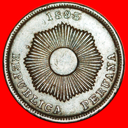 √ SUN: SOUTH PERU ★ 2 CENTAVOS 1895! LOW START ★ NO RESERVE! - Pérou