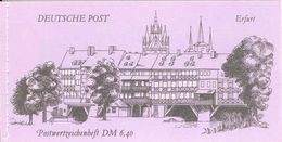 DDR, 1990, Booklet MH 10, Erfurt - Booklets