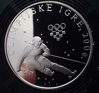 CROATIA 150 KUNA 2006 SILVER PROOF "2006 Winter Olympics - Italy" Free Shipping Via Registered Air Mail - Kroatië